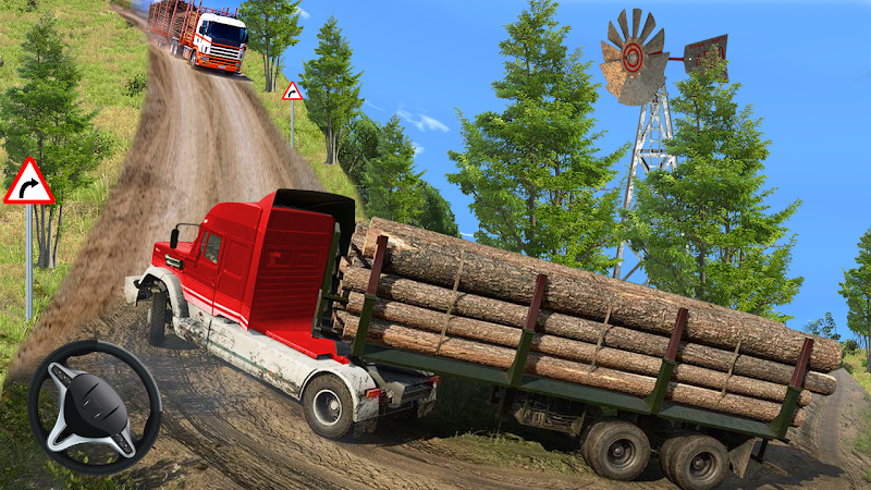 Offroad Logging Truck Games 3D 1