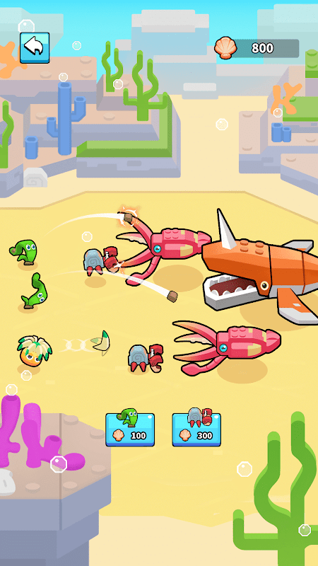 Block Fish:Merge Battle 2